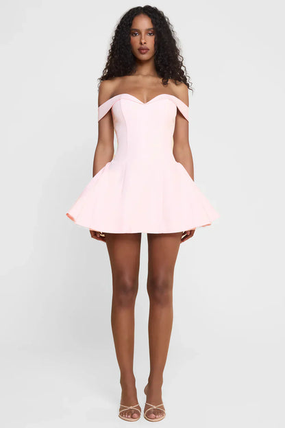 NOIR EDGE MINI DRESS