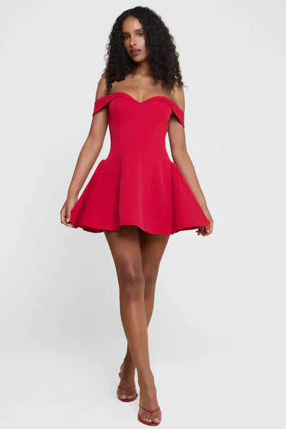 NOIR EDGE MINI DRESS