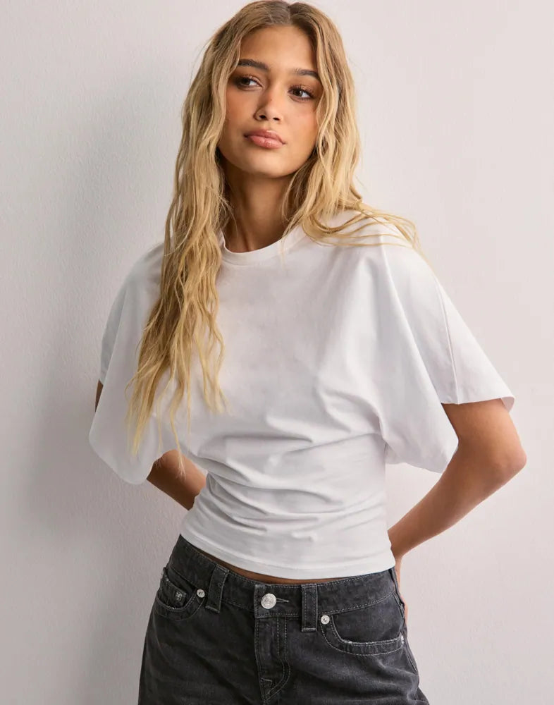 VIONA WIDE SLEEVE OVERSIZED TEE