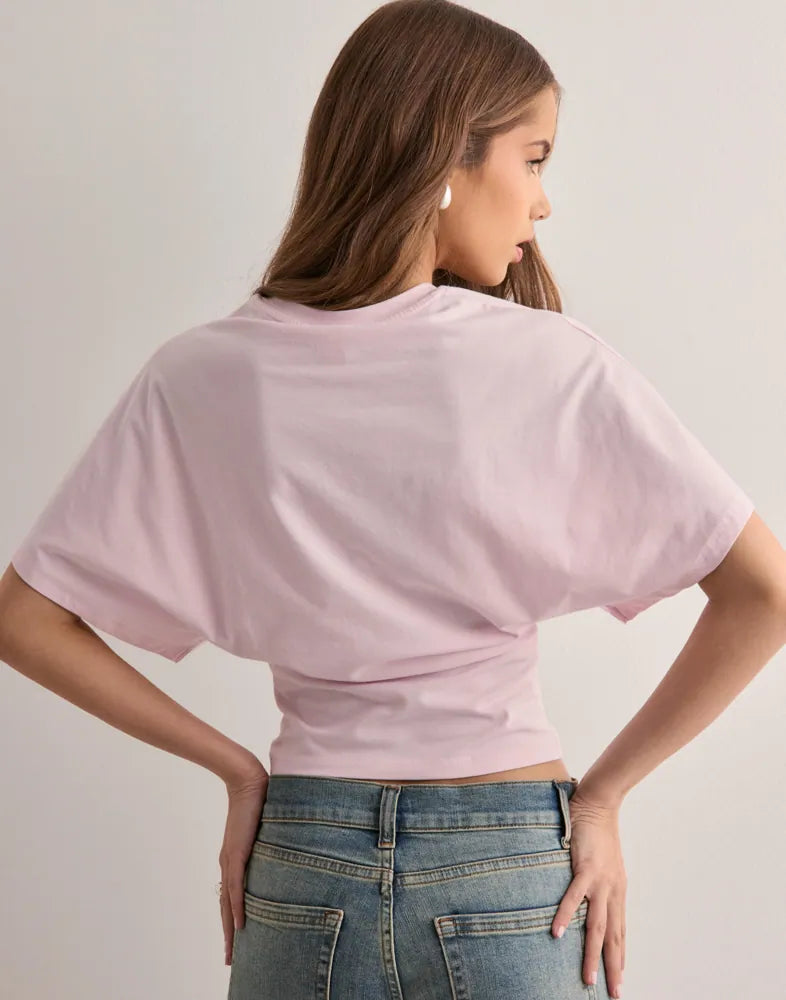 VIONA WIDE SLEEVE OVERSIZED TEE