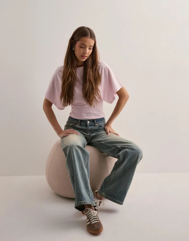 VIONA WIDE SLEEVE OVERSIZED TEE