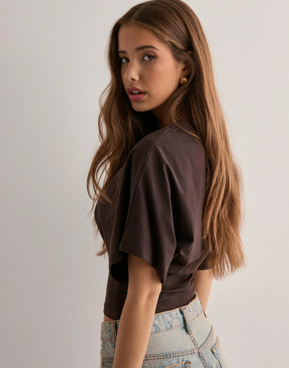 VIONA WIDE SLEEVE OVERSIZED TEE