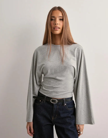 VIONA WIDE SLEEVE OVERSIZED TEE