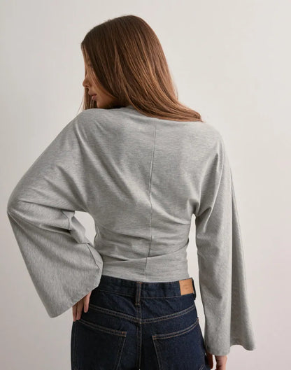 VIONA WIDE SLEEVE OVERSIZED TEE