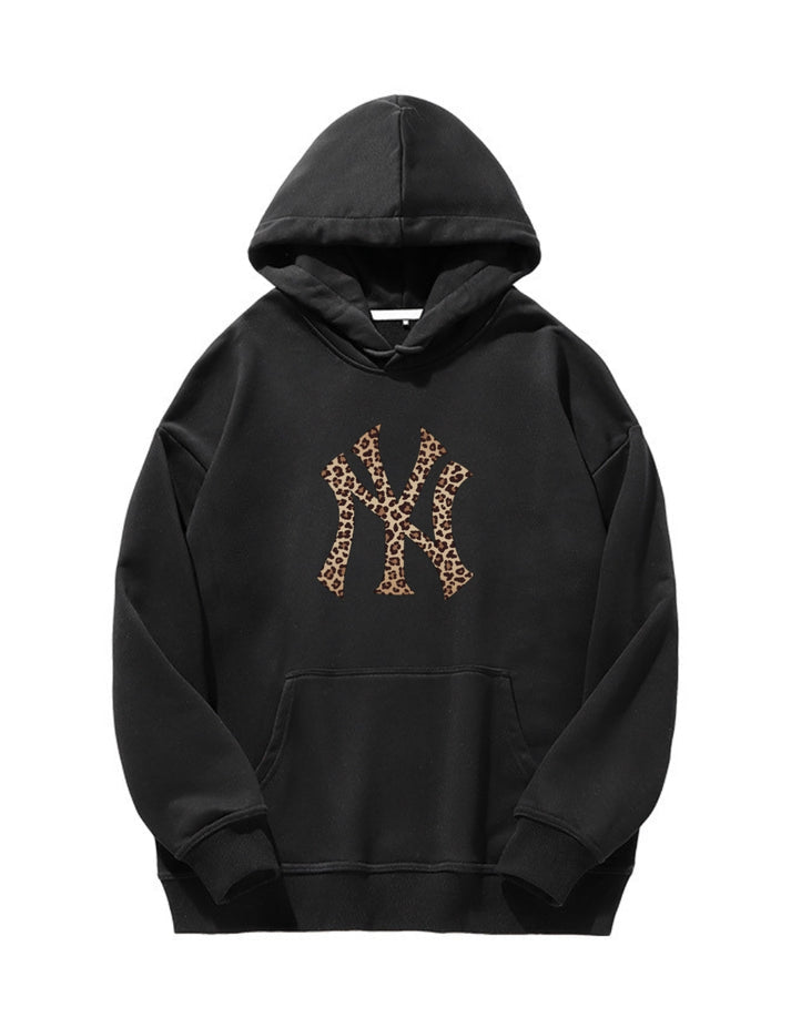 BROOKLYN WILD LEOPARD HOODIE