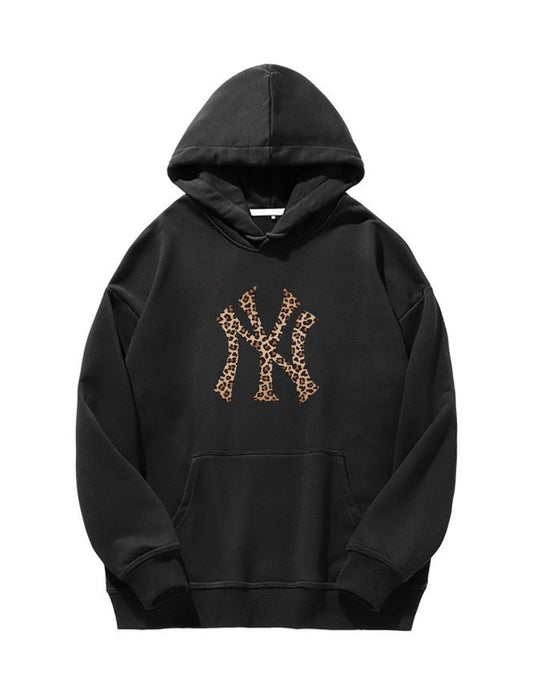 BROOKLYN WILD LEOPARD HOODIE