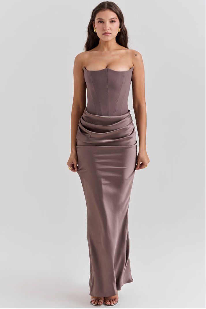 VERA CORSET MAXI DRESS
