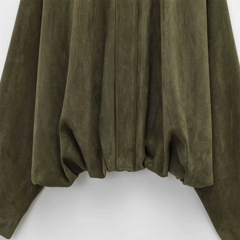 HARLOW FAUX SUEDE JACKET