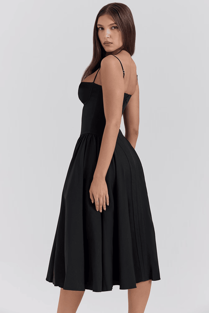 ELARA MIDI CORSET DRESS
