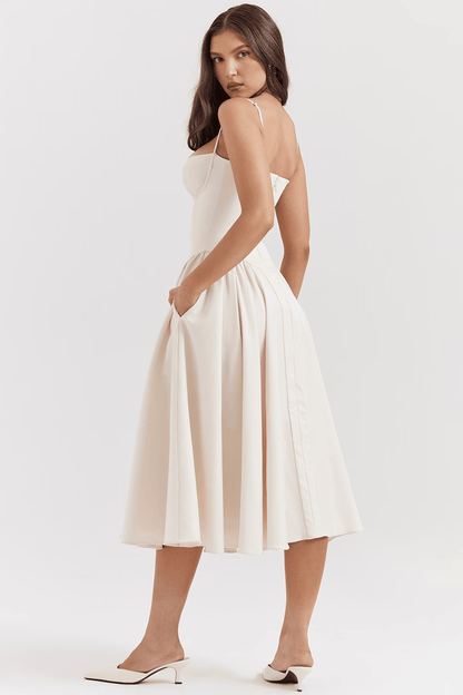 ELARA MIDI CORSET DRESS