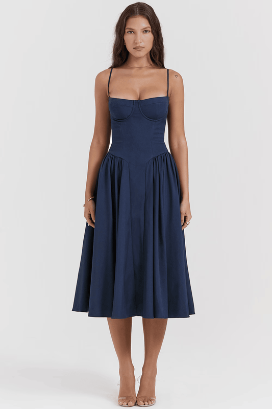 ELARA MIDI CORSET DRESS