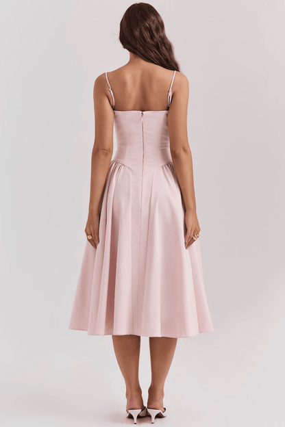 ELARA MIDI CORSET DRESS