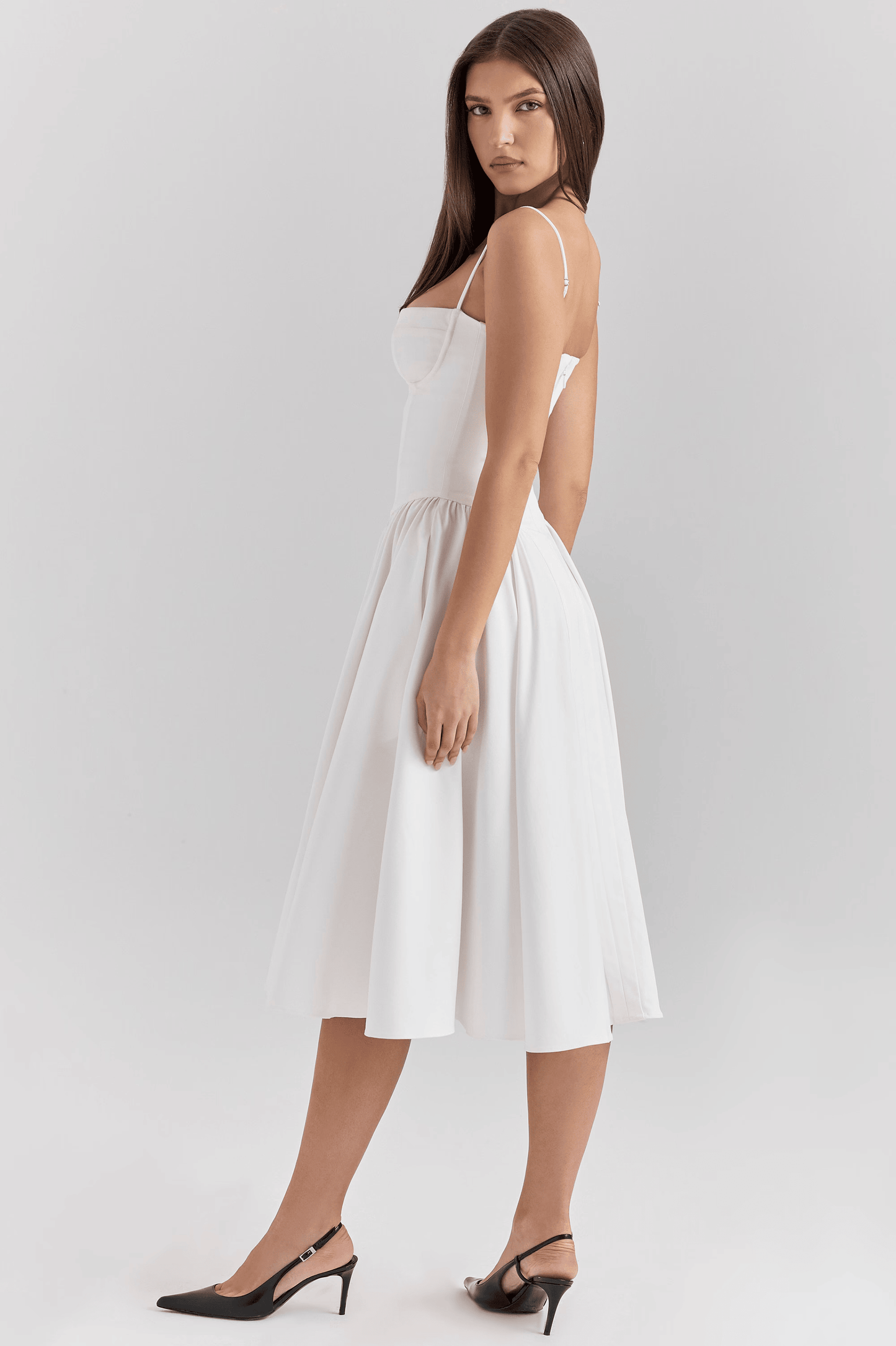 ELARA MIDI CORSET DRESS